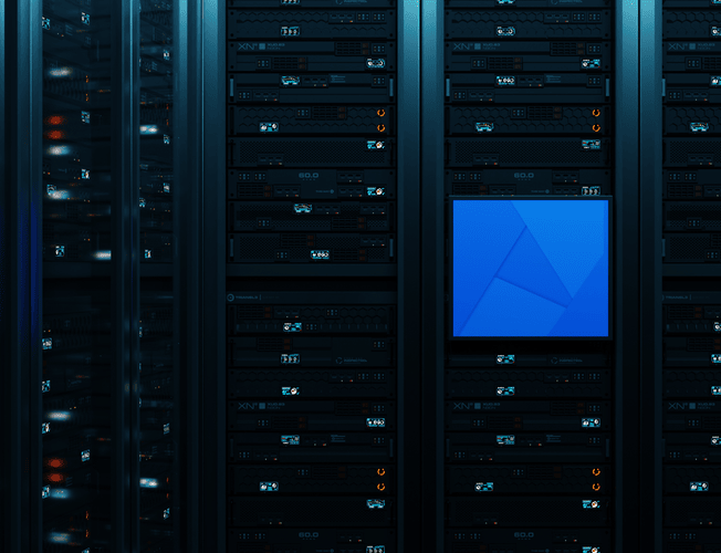 Monitor da 19 pollici per montaggio su rack Adatto per uso continuo