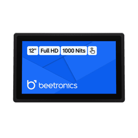Touchscreen 12 Pollici Metallo (Alta Luminosità)