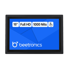 15 Zoll Touchscreen Metall (High-Brightness)