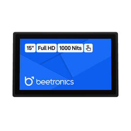 15 Zoll Touchscreen Metall (High-Brightness)