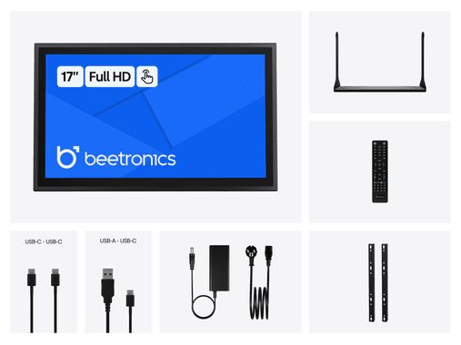 Touchscreen 17 Pollici Metallo