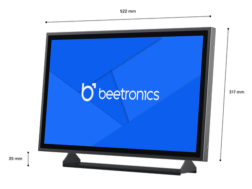 22 Zoll Touchscreen Metall