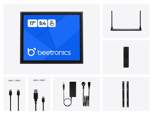 17 Zoll Touchscreen Metall (5:4)