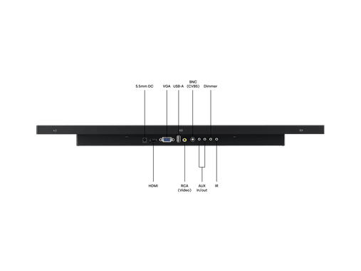 Monitor 24 Pollici Metallo