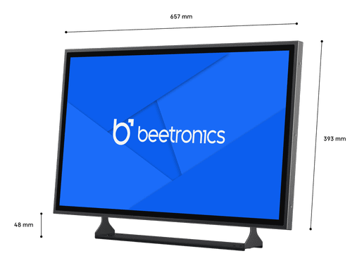 27 Zoll Touchscreen Metall