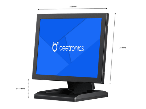 Monitor 10 Pollici Metallo (4:3)