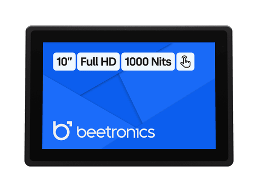 10 Zoll Touchscreen Metall (High-Brightness)