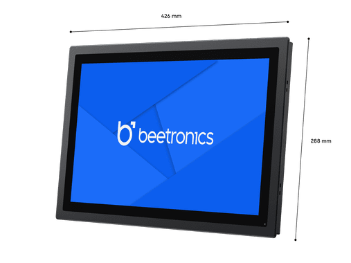 Touchscreen 17 Pollici Metallo (Alta Luminosità)