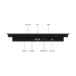 10 Zoll Touchscreen Metall (High-Brightness)